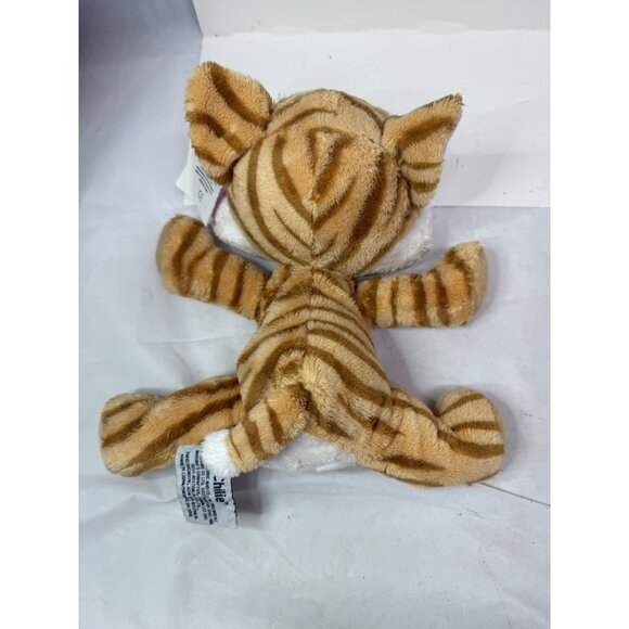 W/ TAGS VTG Russ Berrie CHILIE Kitty Cat Plush Lil Peepers Big Eyes Orange Tabby - Picture 7 of 12